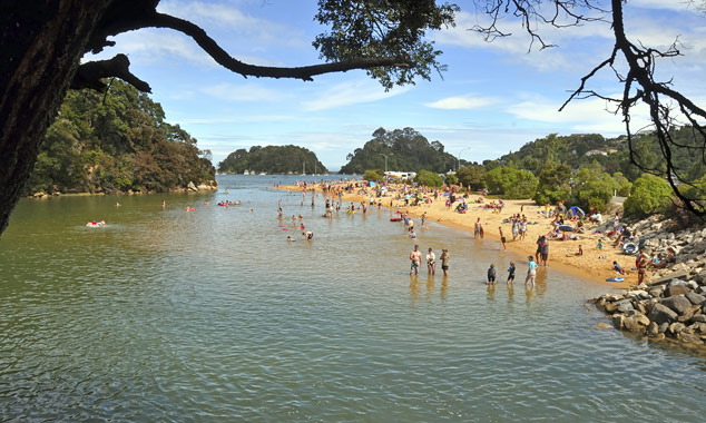 Le parc d'Abel Tasman est le plus ensoleillé du pays.