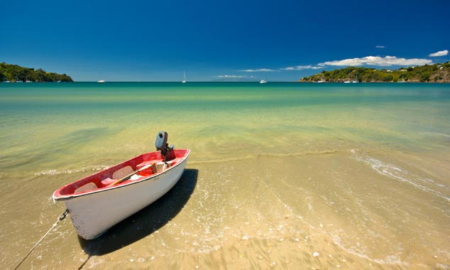 La baie est très fréquentée, mais conserve son charme.