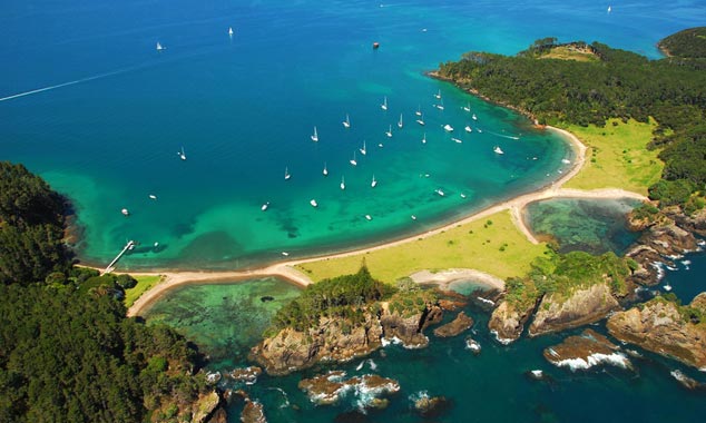 Roberston Island est l'une des plus belles îles de la baie.