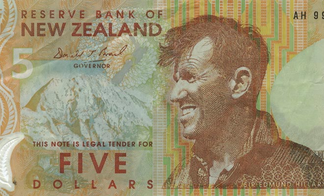 Sir Edmund Hillary was born in Auckland and grew up in New Zealand.