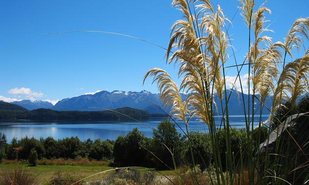 Lake Manapouri is the first stop of the day.
