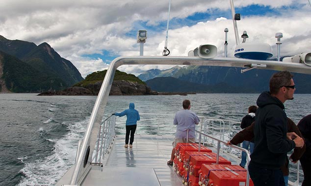 The small boats give more easily sea sickness.