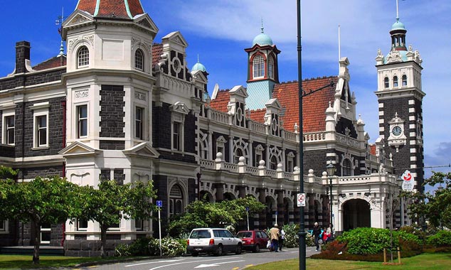Dunedin Railway station is the most photographed in the country.