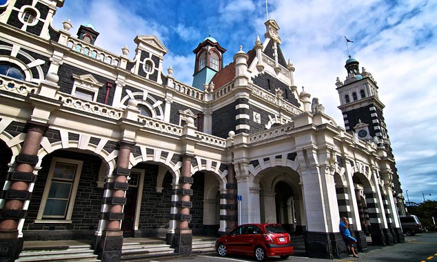 The train station is served only by tourist trains.