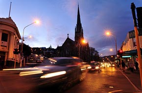 Dunedin is the university city of New Zealand, founded by Scots.