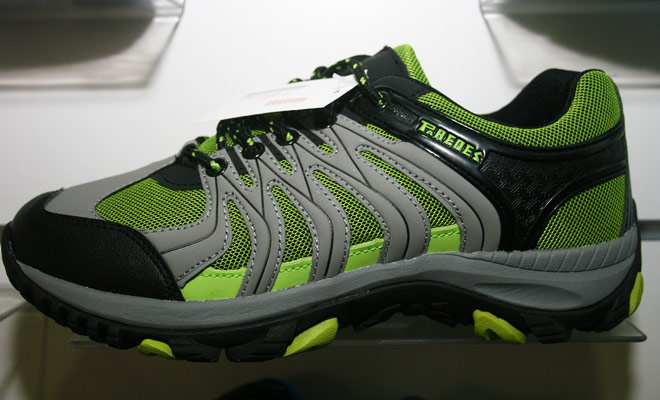 You can try hiking shoes in big outside sport shops, but it is better to go to shops specializing in hiking.