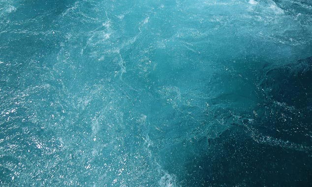 Resist the urge to dive, the current is very strong.