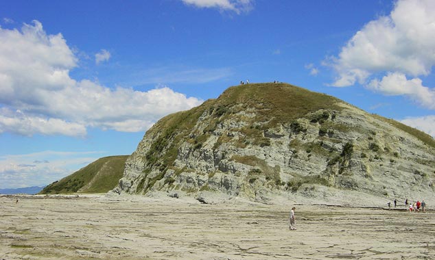 The Ssugar loaf was sculpted by erosion.