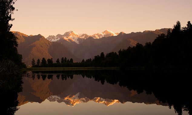 On a clear day, the reflection on the lake is perfect!