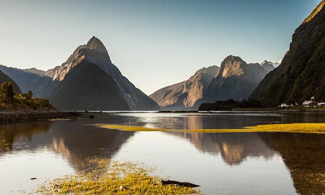 Milford Sound is the country's iconic fjord.