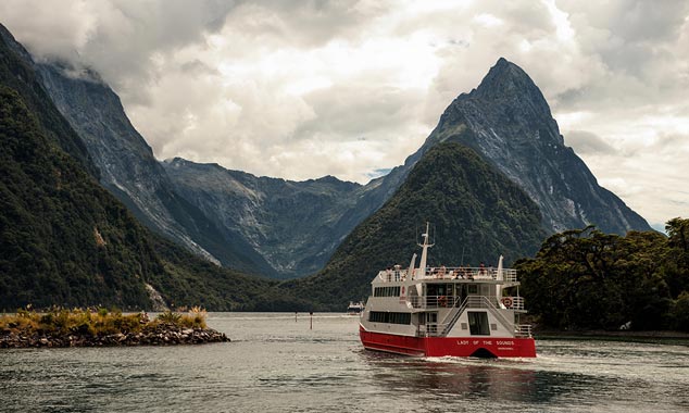 Impossible de quitter le pays sans avoir visité le Milford Sound.