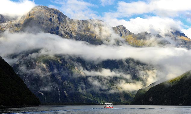 La Nouvelle-Zélande a surgi de l'océan il y a cinq millions d'années.