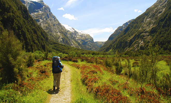 The hiking trails are very well maintained by volunteers from the Department of Conservation (DOC). This is not a sufficient reason for departing from all prudence. Plan your itinerary carefully and carry more supplies than necessary.