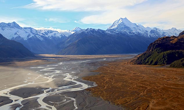 La vallée offre un paysage à couper le souffle.