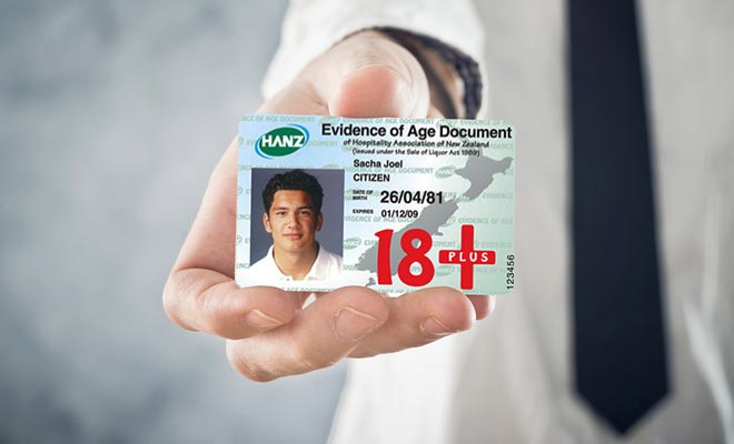 Even foreigners can apply for a Hanz Card. This ID is often claimed by bar tenants or in supermarkets that sell alcohol.