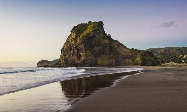 La plage de Piha apparaît au cinéma dans la Leçon de piano.