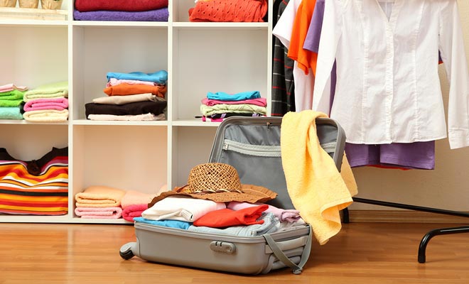 The longer you wait to prepare your luggage, the more stressed you'll be. You also increase your chances of forgetting some important stuff.
