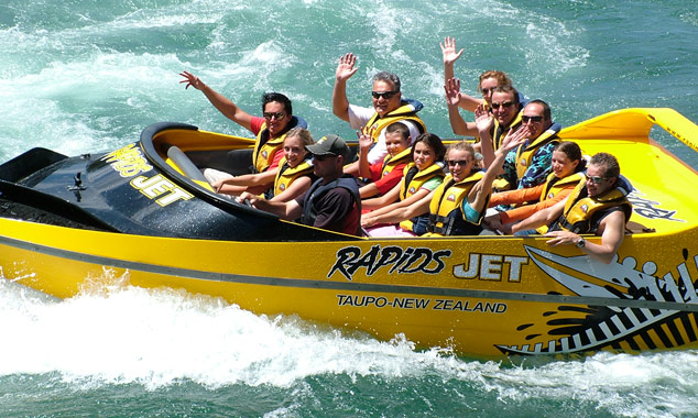 Vous serez toujours un peu mouillé durant une sortie en jetboat.