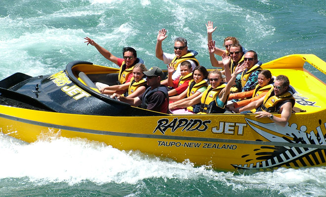 You should expect to get a little water in the face during a jet boat ride, but that's part of the fun somehow.