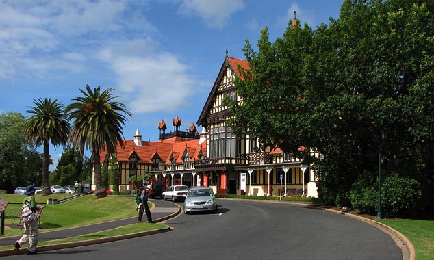 Le musée de Rotorua a été agrandi récemment.