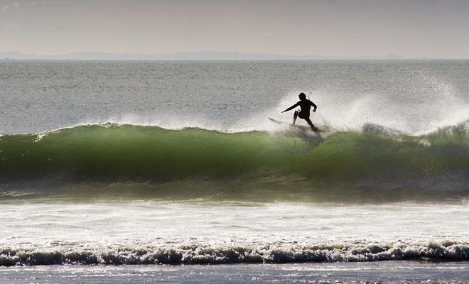 All conditions are met, with beaches stretching as far as the eye can see and not overcrowded as in Australia.