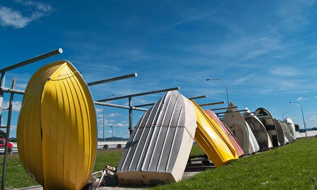 La plupart des Néo-Zélandais possèdent un bateau.