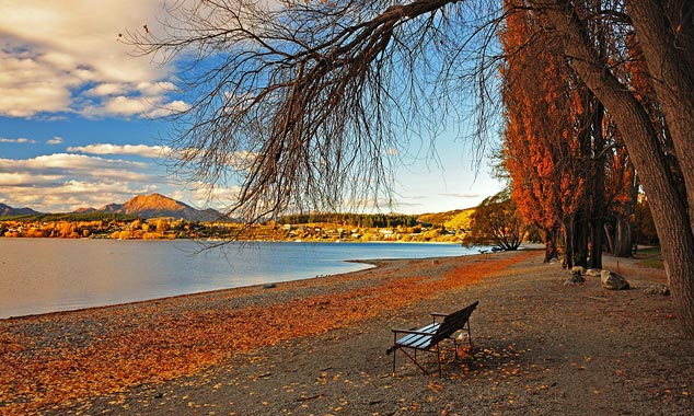 Wanaka enjoys a mild climate most of the year.