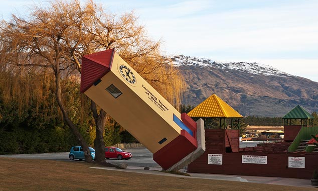 The famous leaning tower of Wanaka!