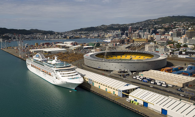 Le stade Westpac Stadium de Wellington.