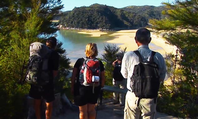 Découverte des activités dans le Parc d'Abel Tasman.