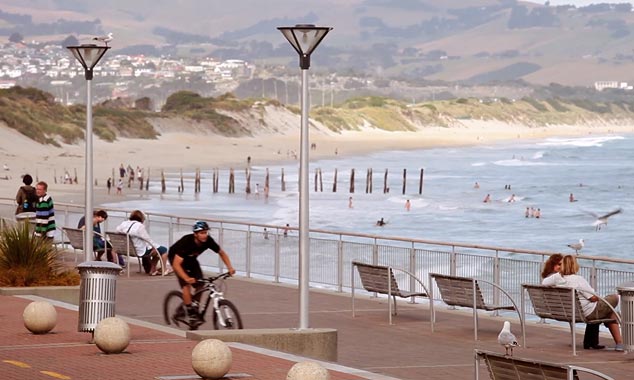Le vélo est idéal pour découvrir les environs de Dunedin.