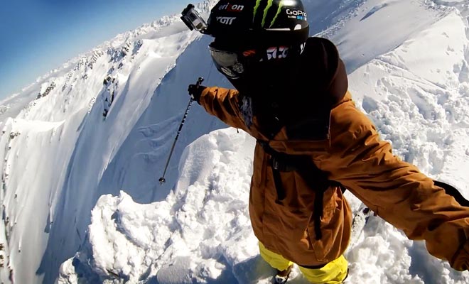 To ski on Mt Cook, you have to be dropped off on a slope by helicopter.